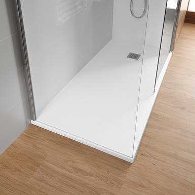 dušas paliktnis Suite, 1000x700 mm, balts akrila